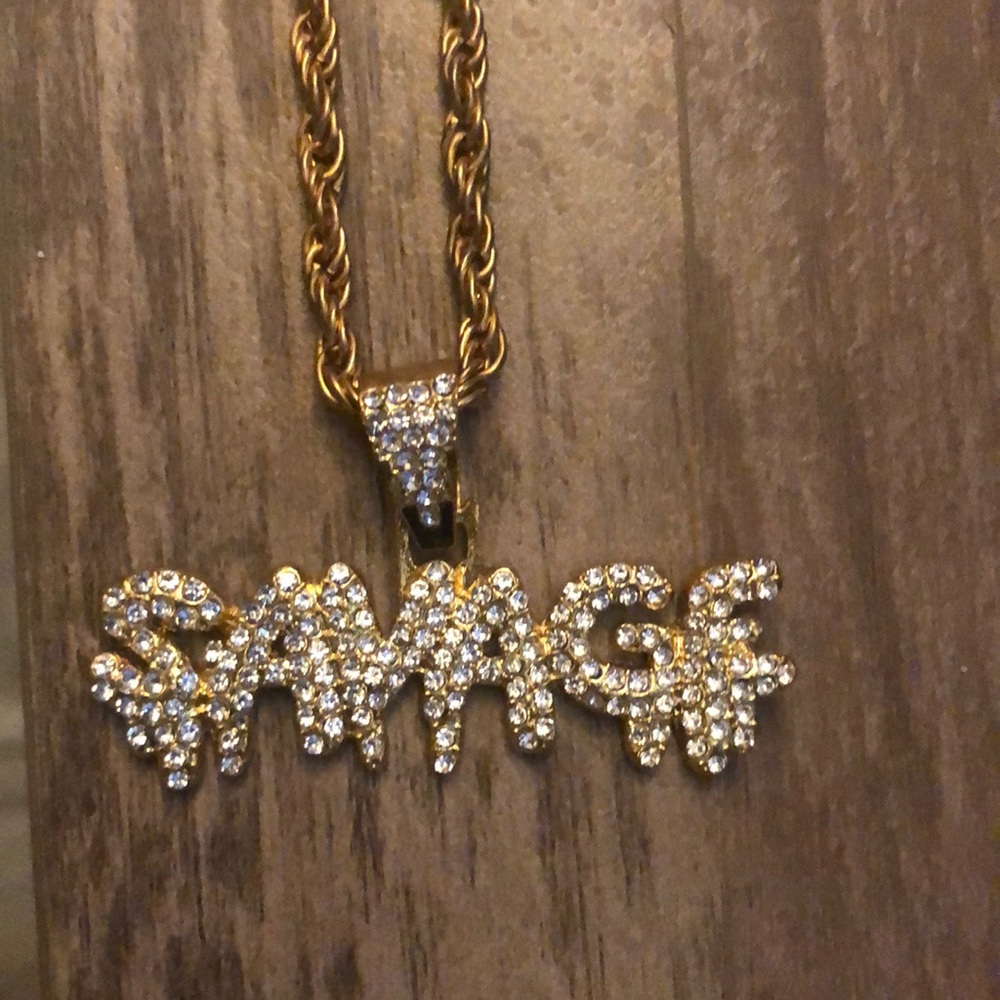 Savage Necklace Charm